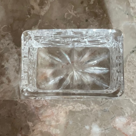 ARAMIS Lead Crystal Bird Salt Cellar - Picture 3 of 5